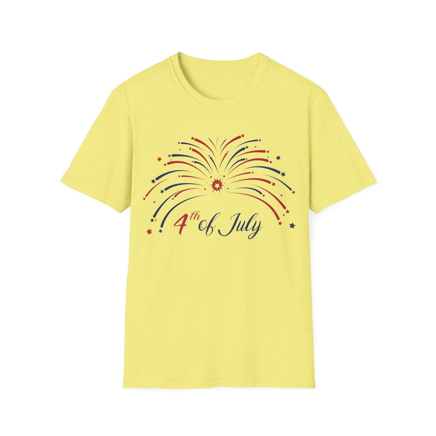 4th July - Unisex Short Sleeve T-Shirt
