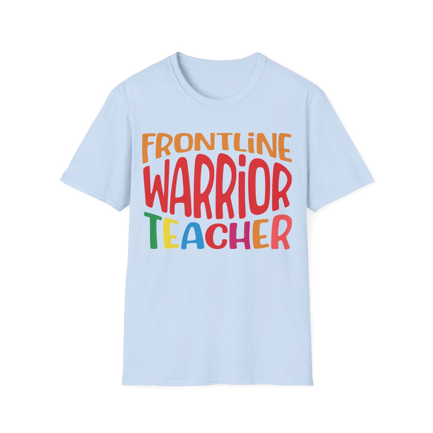 Frontline Warrior Teacher Unisex Jersey T-shirt