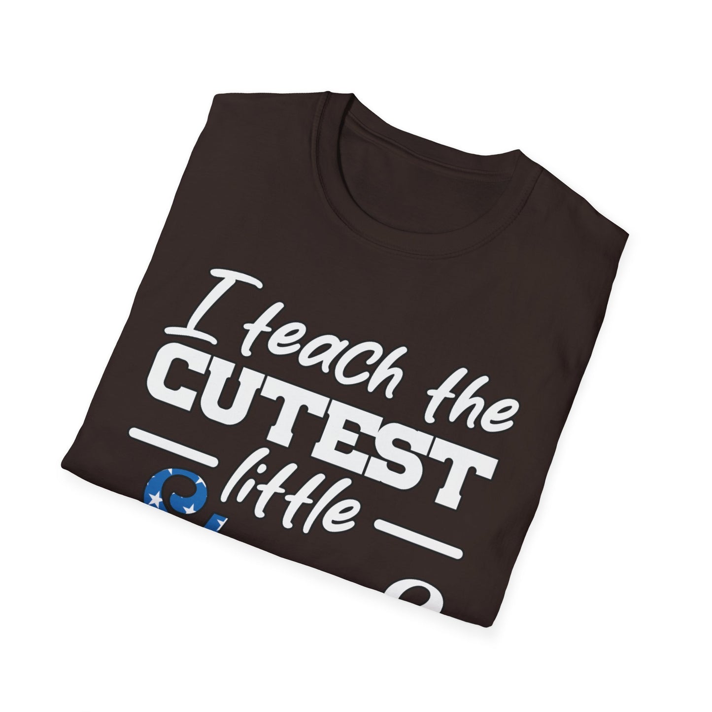 I Teach The Cutest Little Stars & Stripes - Unisex Short Sleeve T-Shirt