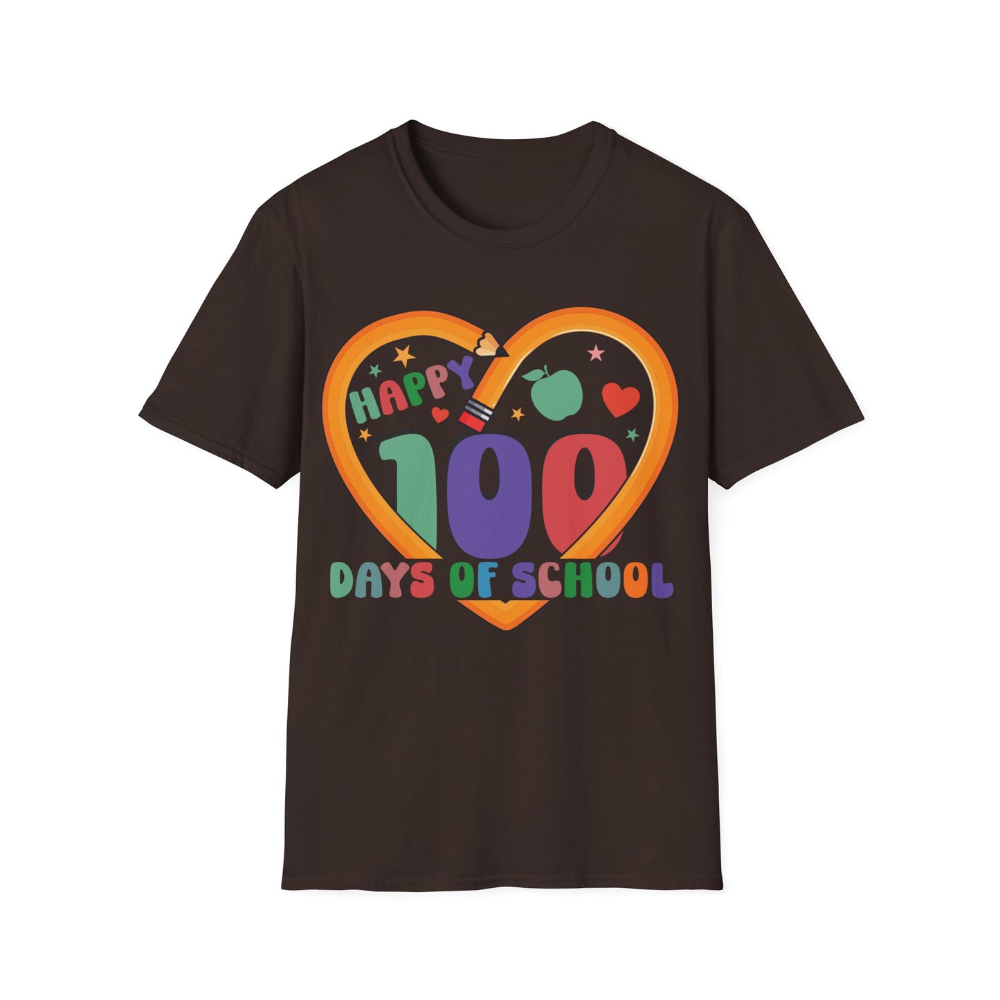 Happy 100 Days of School Unisex Jersey T-Shirt