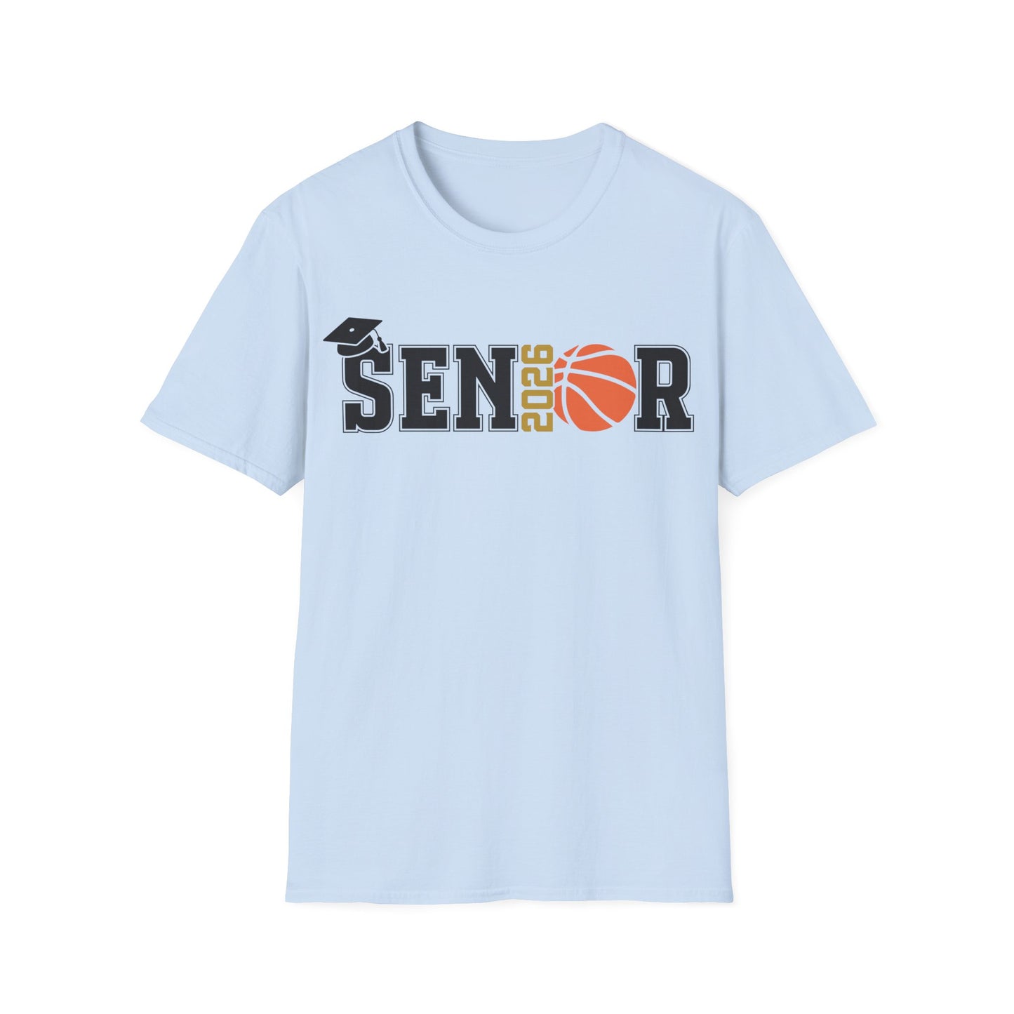 Senior 2026 Basketball Graduation T-Shirt – Class of 2026 Grad Tee