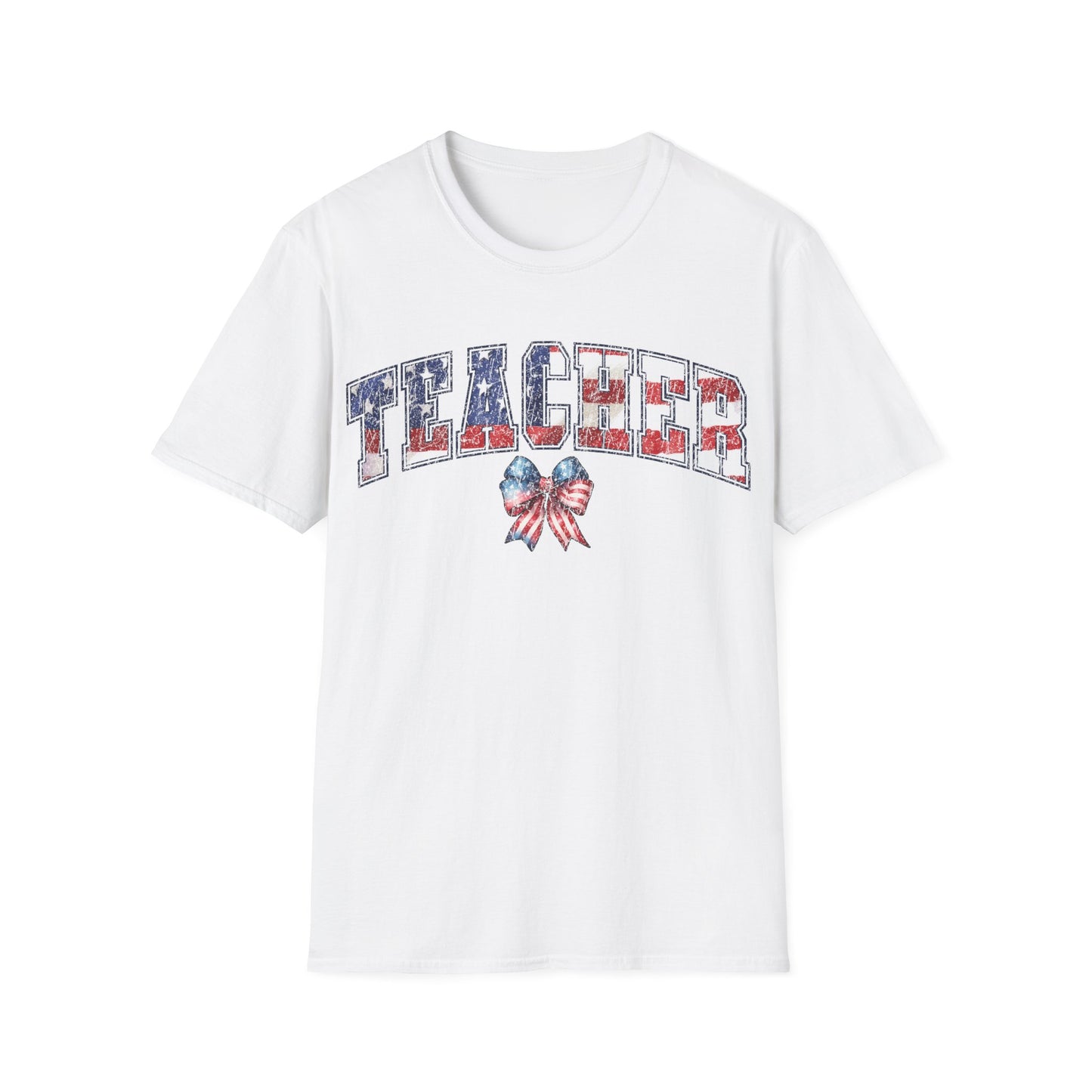 4th July Teacher -Patriotic Unisex Short Sleeve T-Shirt
