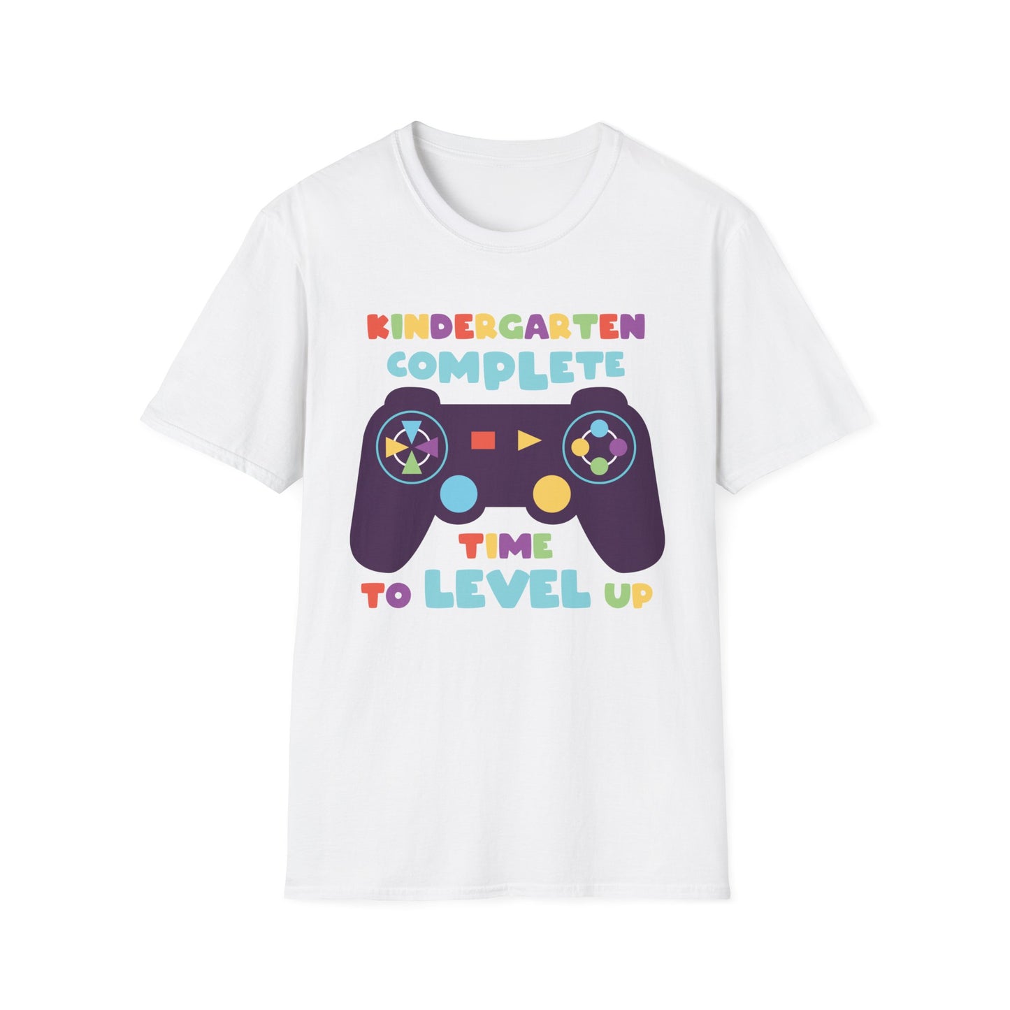 Kindergarten Complete Gamer Tee - Time to Level Up Unisex Short Sleeve T-Shirts
