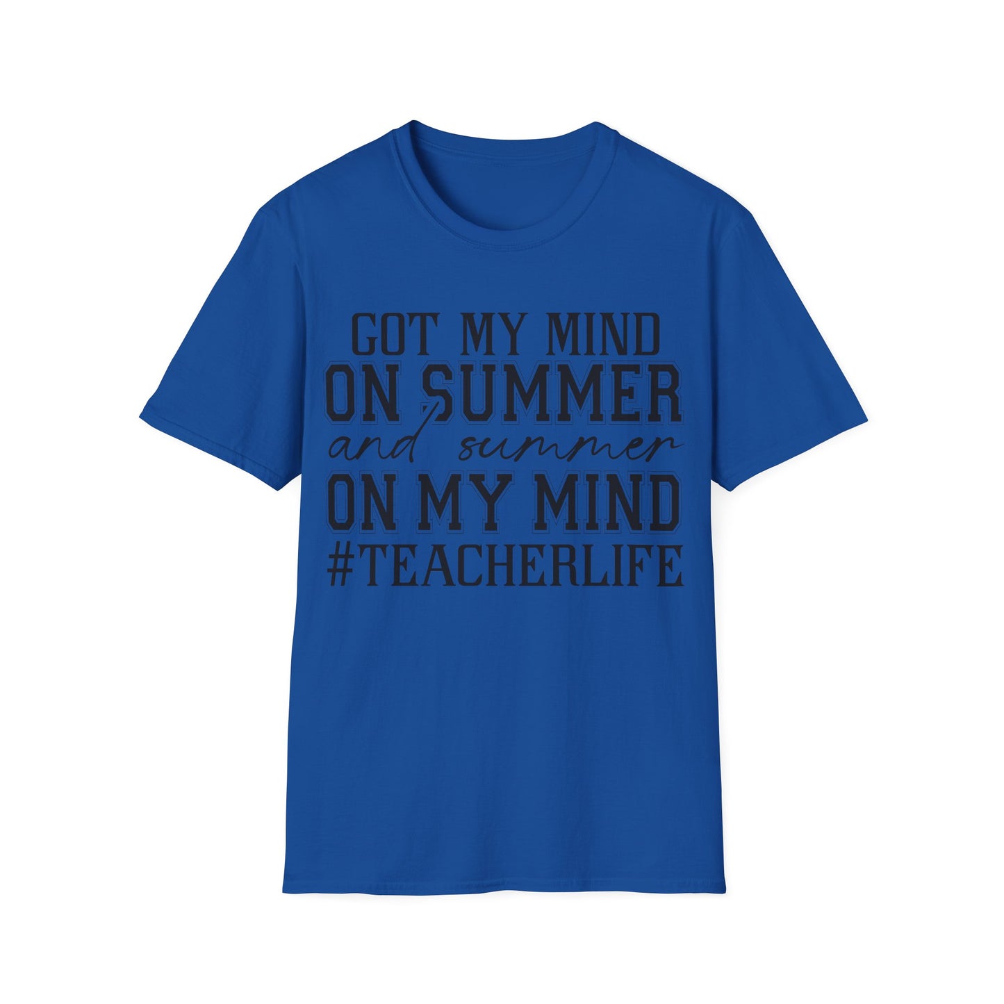 I Got Summer On My Mind Teacher's Unisex Short Sleeve T-Shirt