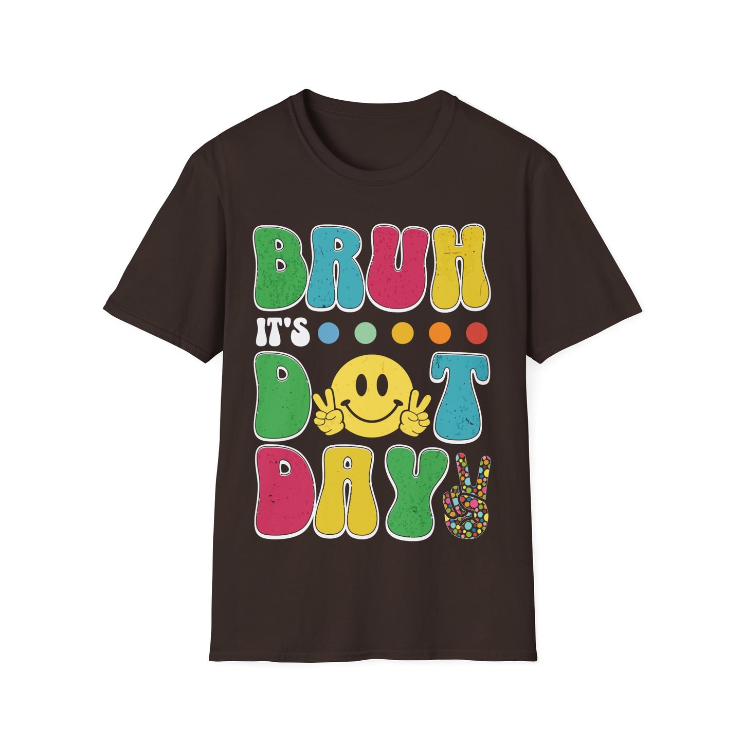 Bruh It's Dot Day - Unisex Dot Day Graphic Tee - Fun and Playful Design