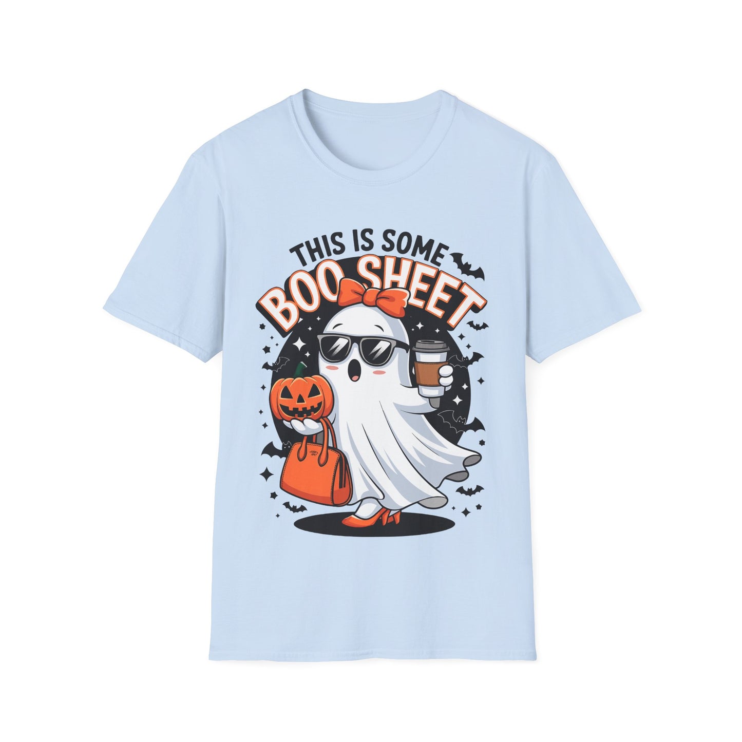 This Is Some Boo Sheet Halloween T-Shirt | Funny Ghost Coffee Tee