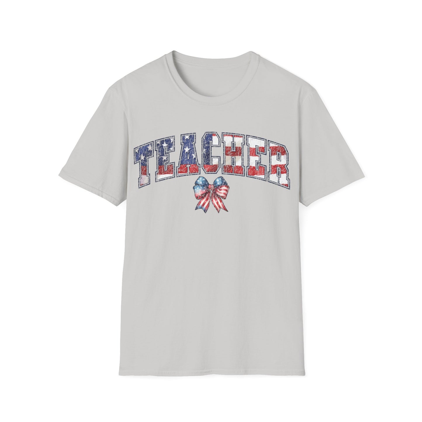 4th July Teacher -Patriotic Unisex Short Sleeve T-Shirt