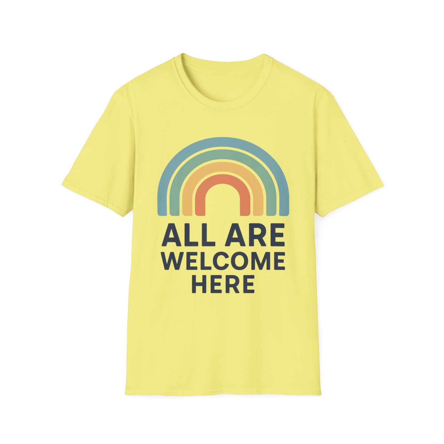 All Are Welcome Here - Neurodiversity + Inclusion - T-Shirt