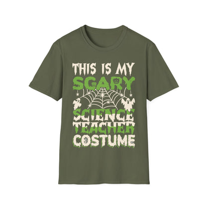 This Is My Scary Science Teacher Costume Halloween T-Shirt For Science Teachers