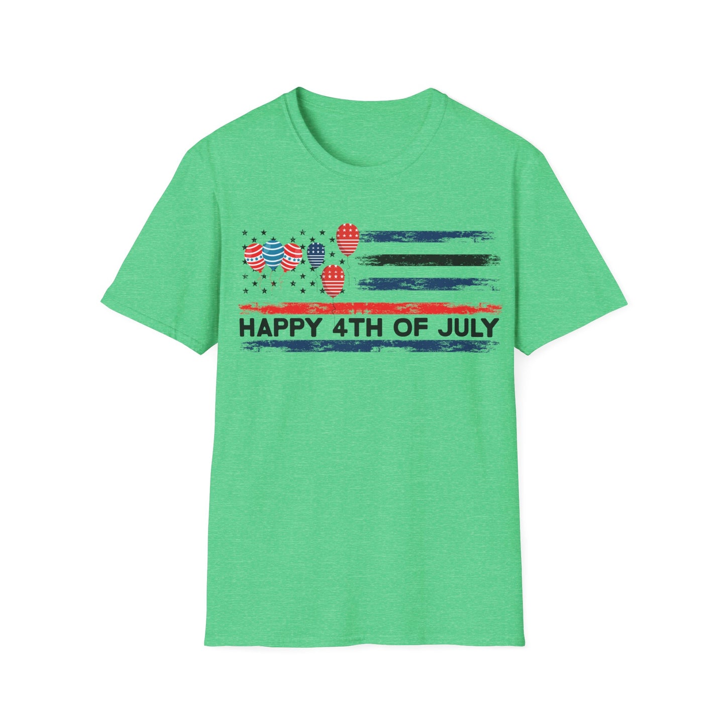 Happy 4th July - Unisex Short Sleeve T-Shirt