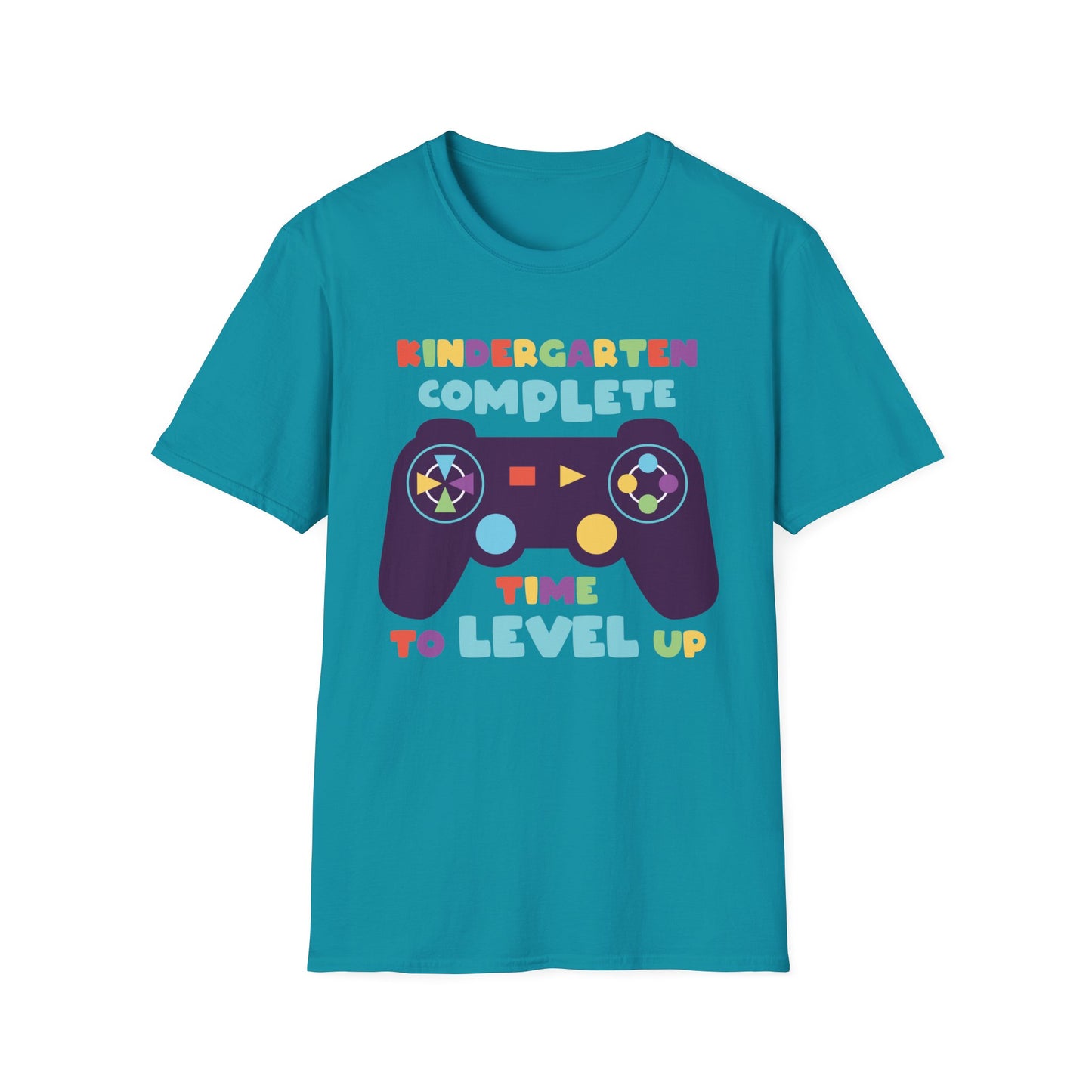 Kindergarten Complete Gamer Tee - Time to Level Up Unisex Short Sleeve T-Shirts