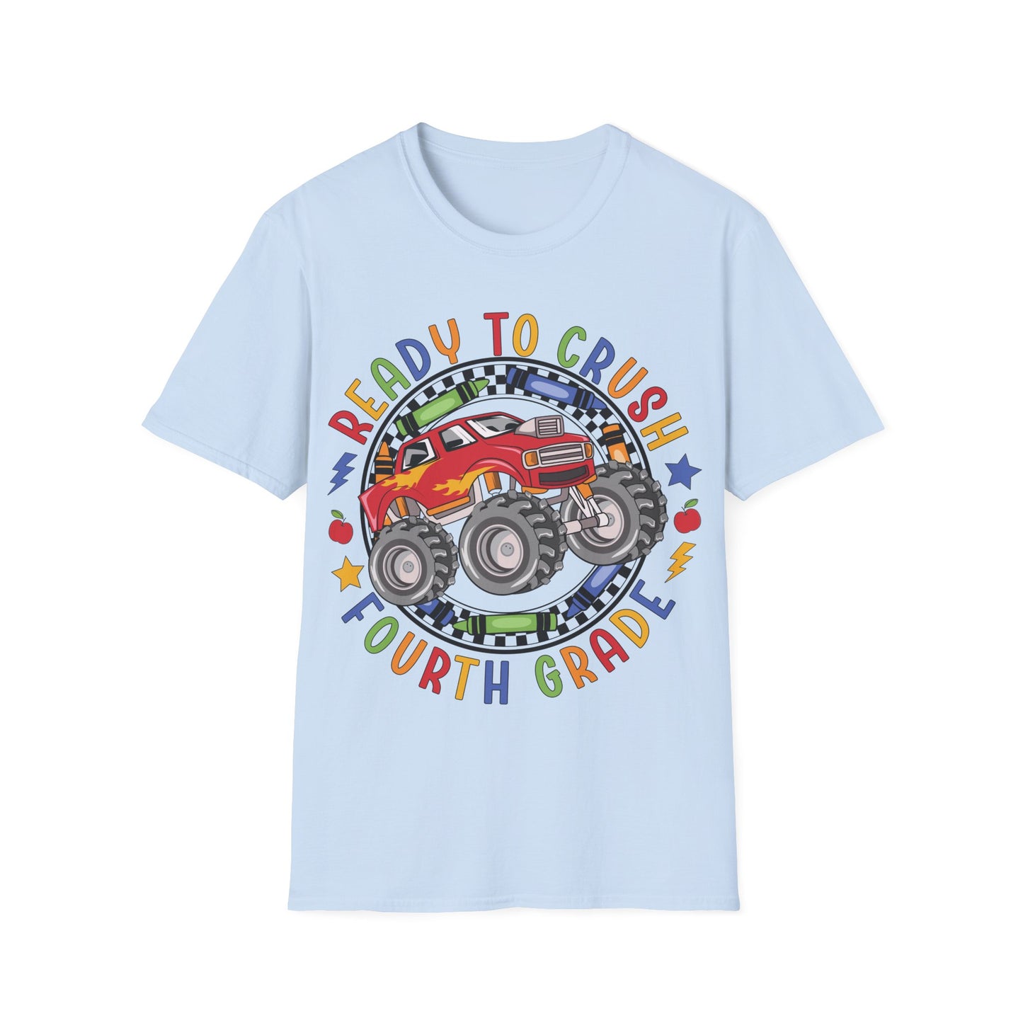Ready to crush 4th Grade - Teachers Unisex T-Shirt