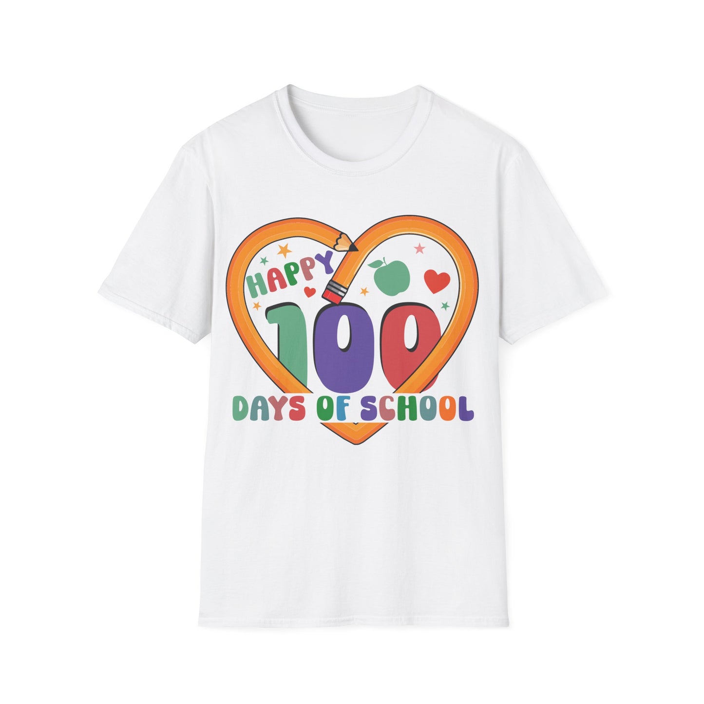Happy 100 Days of School Unisex Jersey T-Shirt