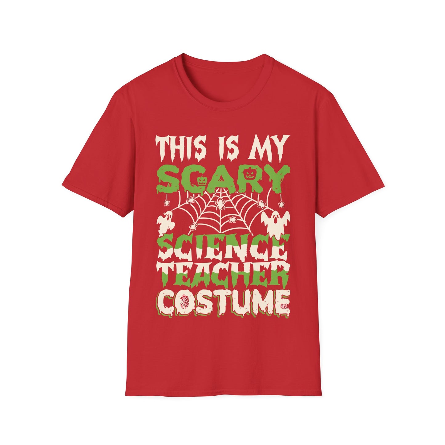 This Is My Scary Science Teacher Costume Halloween T-Shirt For Science Teachers