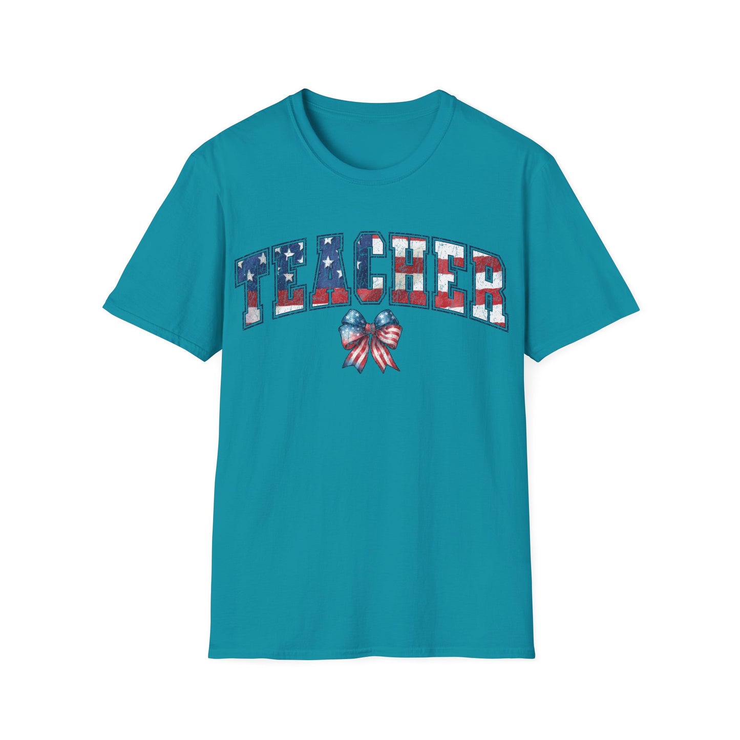 4th July Teacher -Patriotic Unisex Short Sleeve T-Shirt