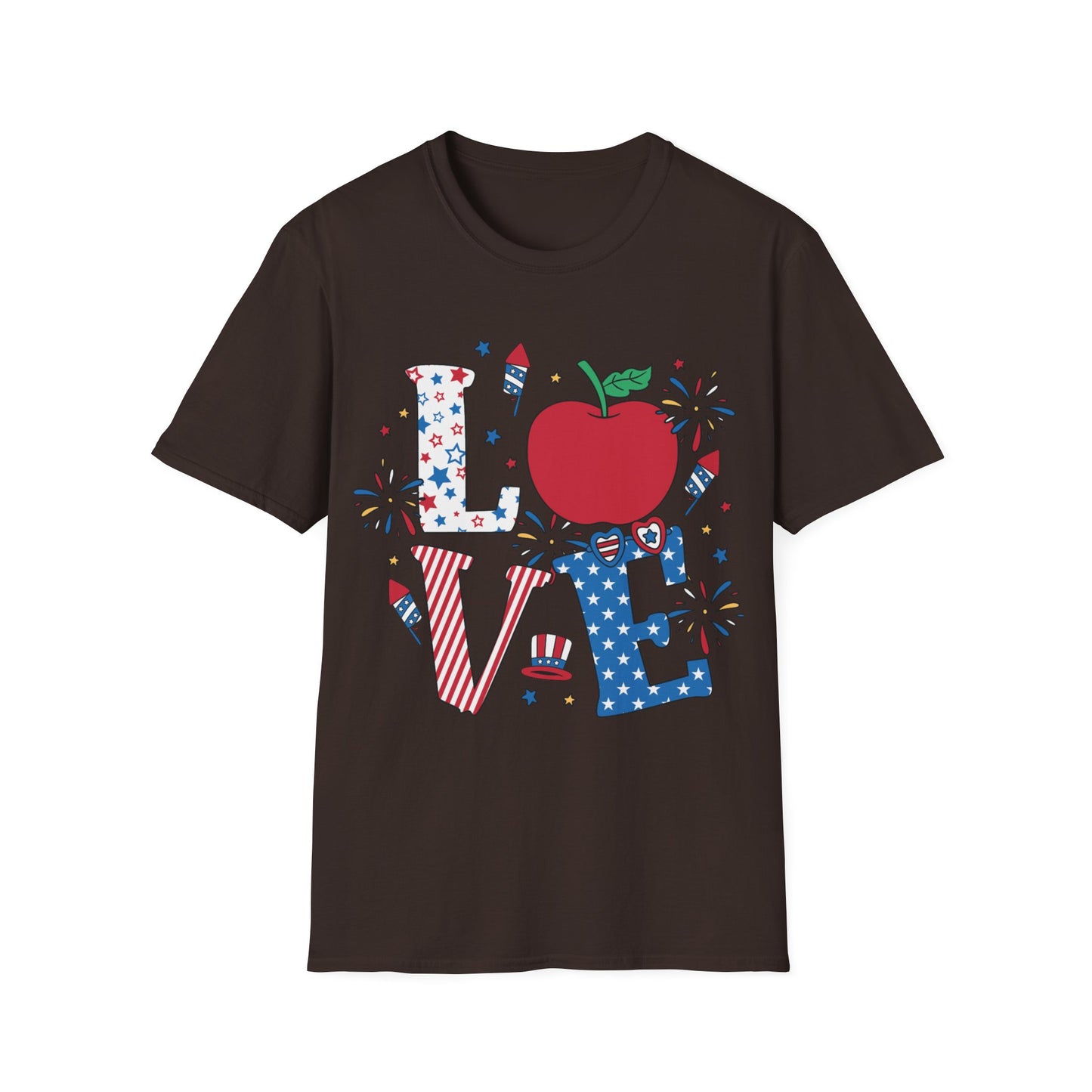 Love - Teacher - Unisex Short Sleeve T-Shirt