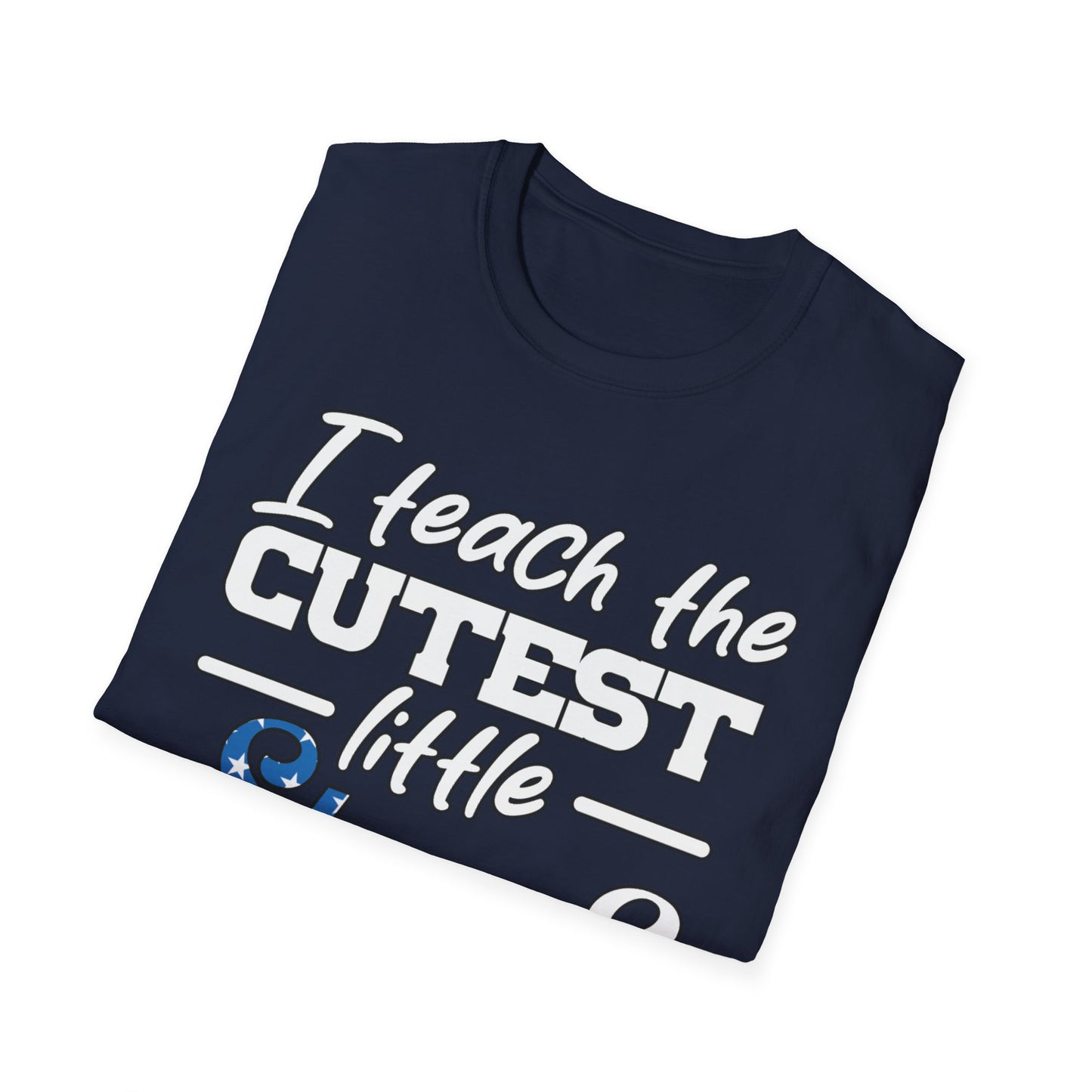 I Teach The Cutest Little Stars & Stripes - Unisex Short Sleeve T-Shirt